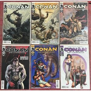 Conan Cimmerian #4, 5, 6, 7, 10, 11 (2008 Dark Horse) Lot of 6